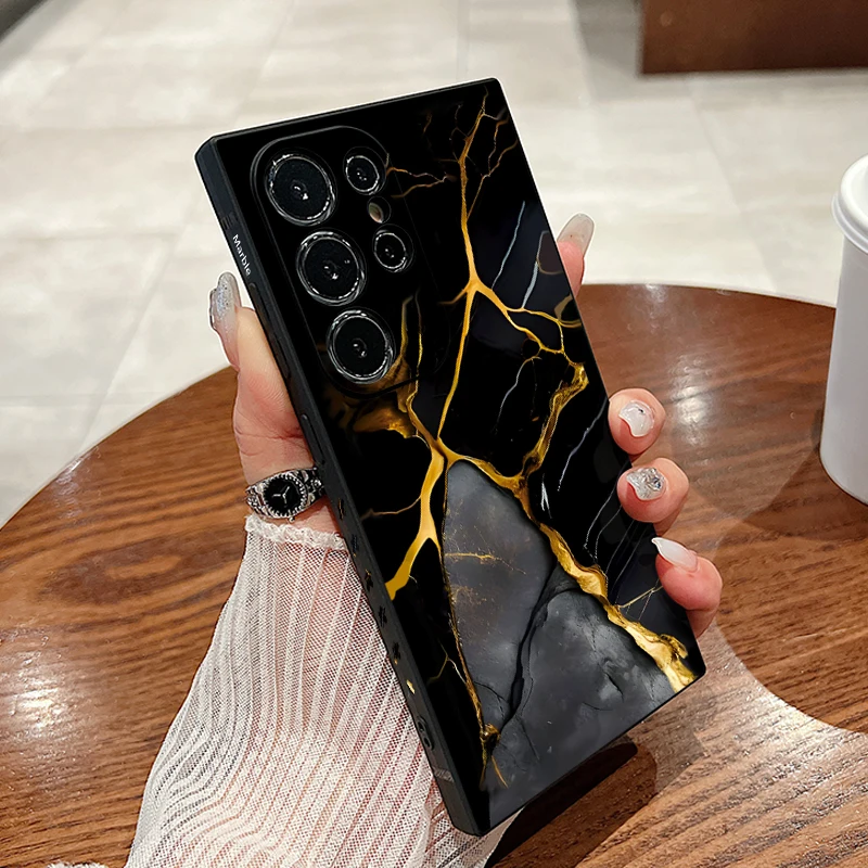 Bunte Marmorhülle für Samsung Galaxy S26 S25 S23 S24 Ultra A18 A57 A17 A55 A37 A56 A16 A25 A15 S25 FE Weiche Silikon-TPU-Hülle – Detail 12
