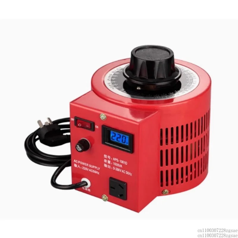 

220V household single-phase voltage regulator high power APS-500VA1000W contact transformer 0-300V