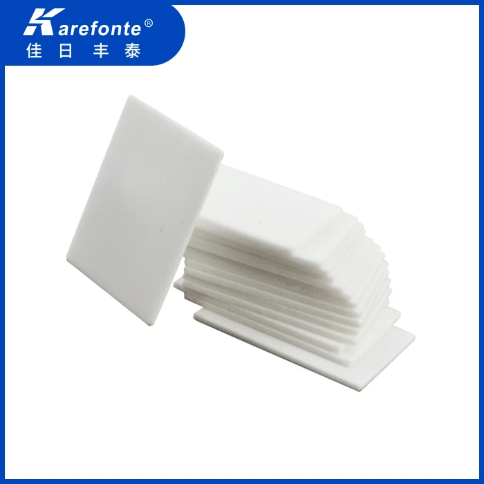 Aluminum Oxide Ceramic Heat Sink 1mmx20x25 Wear-resistant and High-temperature Resistant Ceramic Substrate Thin Plate