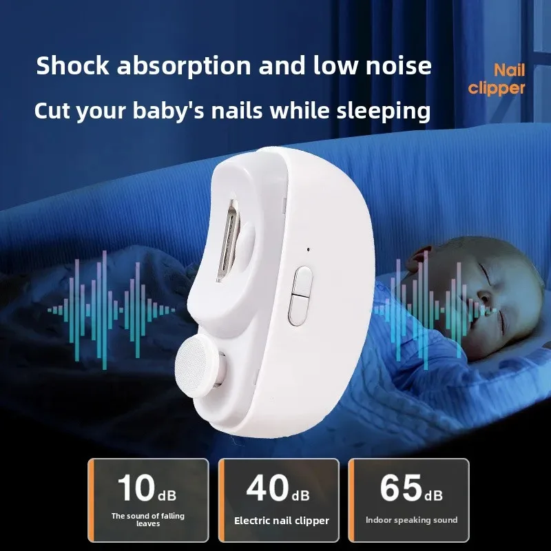 ماكينة قص الأظافر الأوتوماتيكية الكهربائية الجديدة لعام 2026 مع ماكينة تشذيب أظافر خفيفة قابلة لإعادة الشحن لتقليم الأظافر ناعمة وآمنة