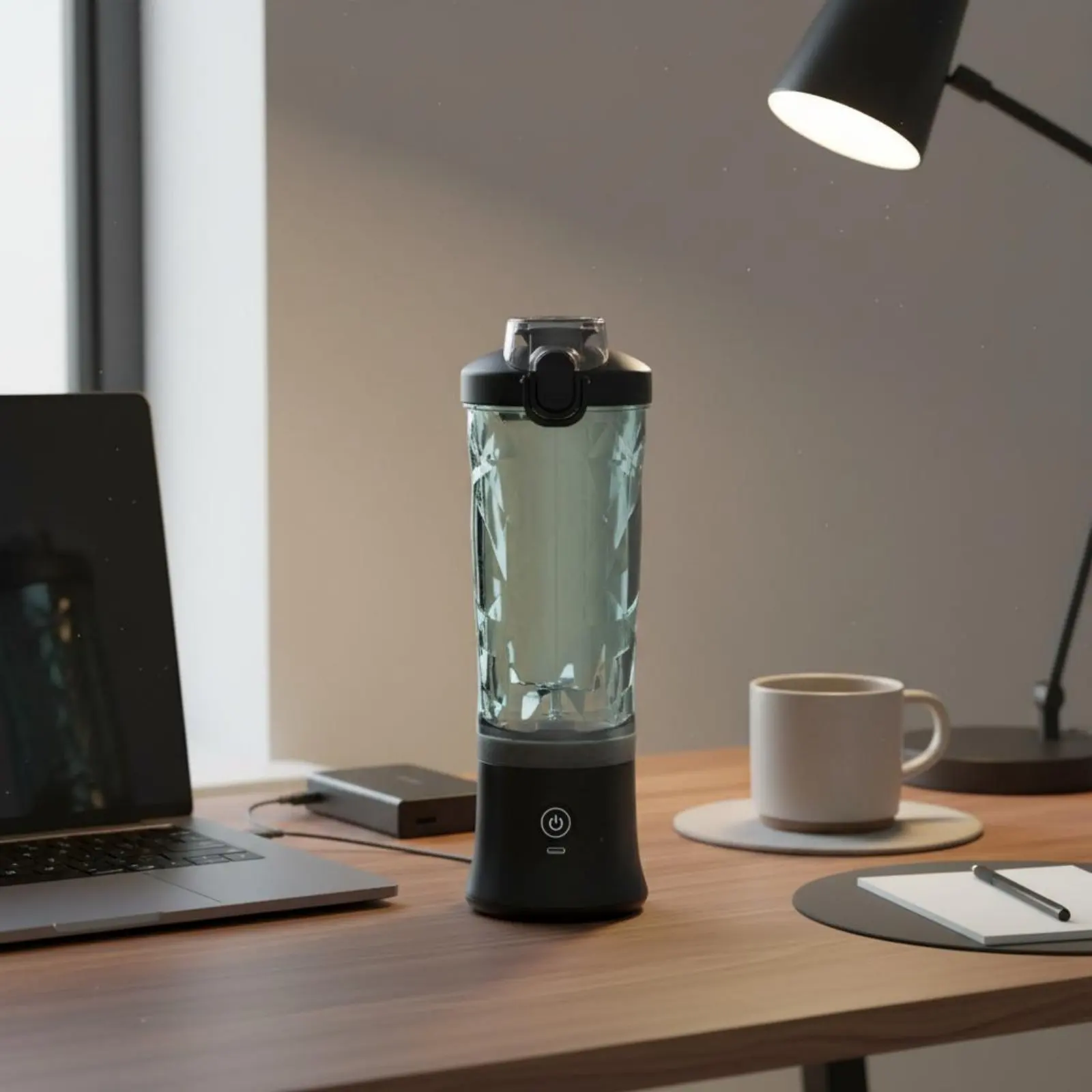 

Portable Blender Ice Crushing Individual Blender Battery-Operated Juicer Container IP67 Waterproof Kitchen Appliance Lightweight