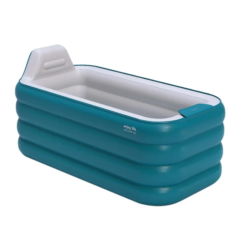 Folding Inflation Bathtub Bath Bucket Children's Bath Bucket Sweat Steam Sauna Bucket Home Spa