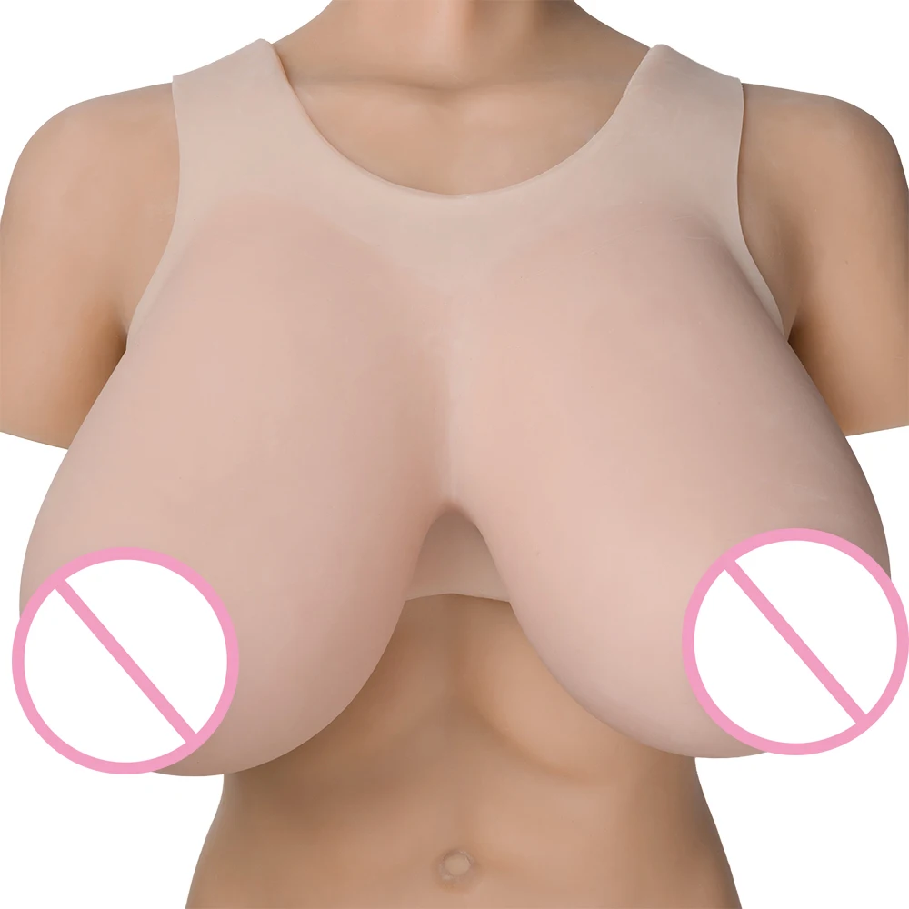 IVITA Fashion Realistic Silicone Breasts Fake Boobs Crossdressing for Women Crossdresser Shemale Transgender Cosplay