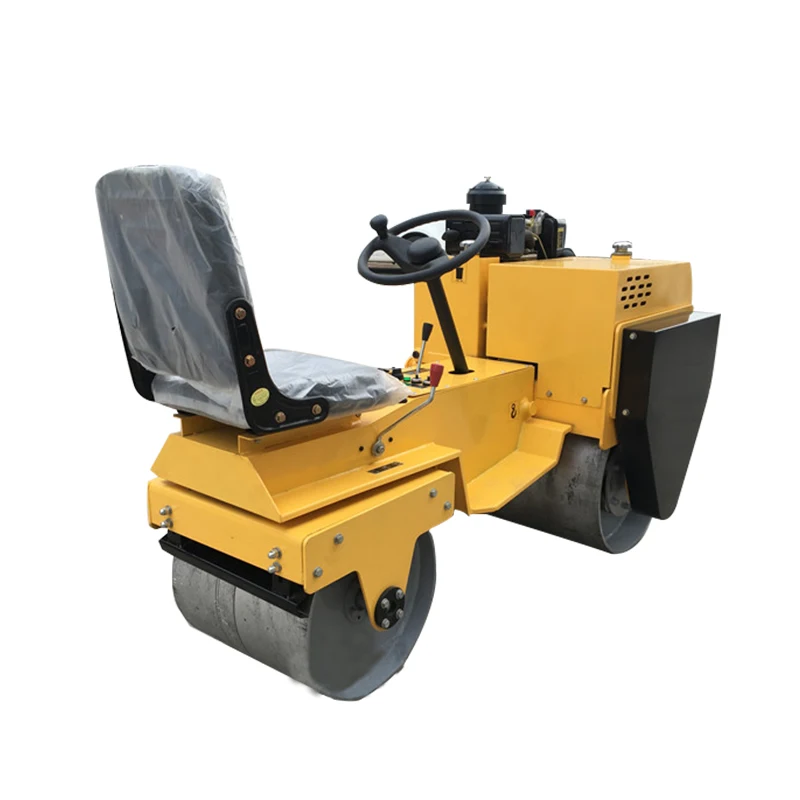 Smooth Drum Road Roller High Capacity Compaction Machine for Sale