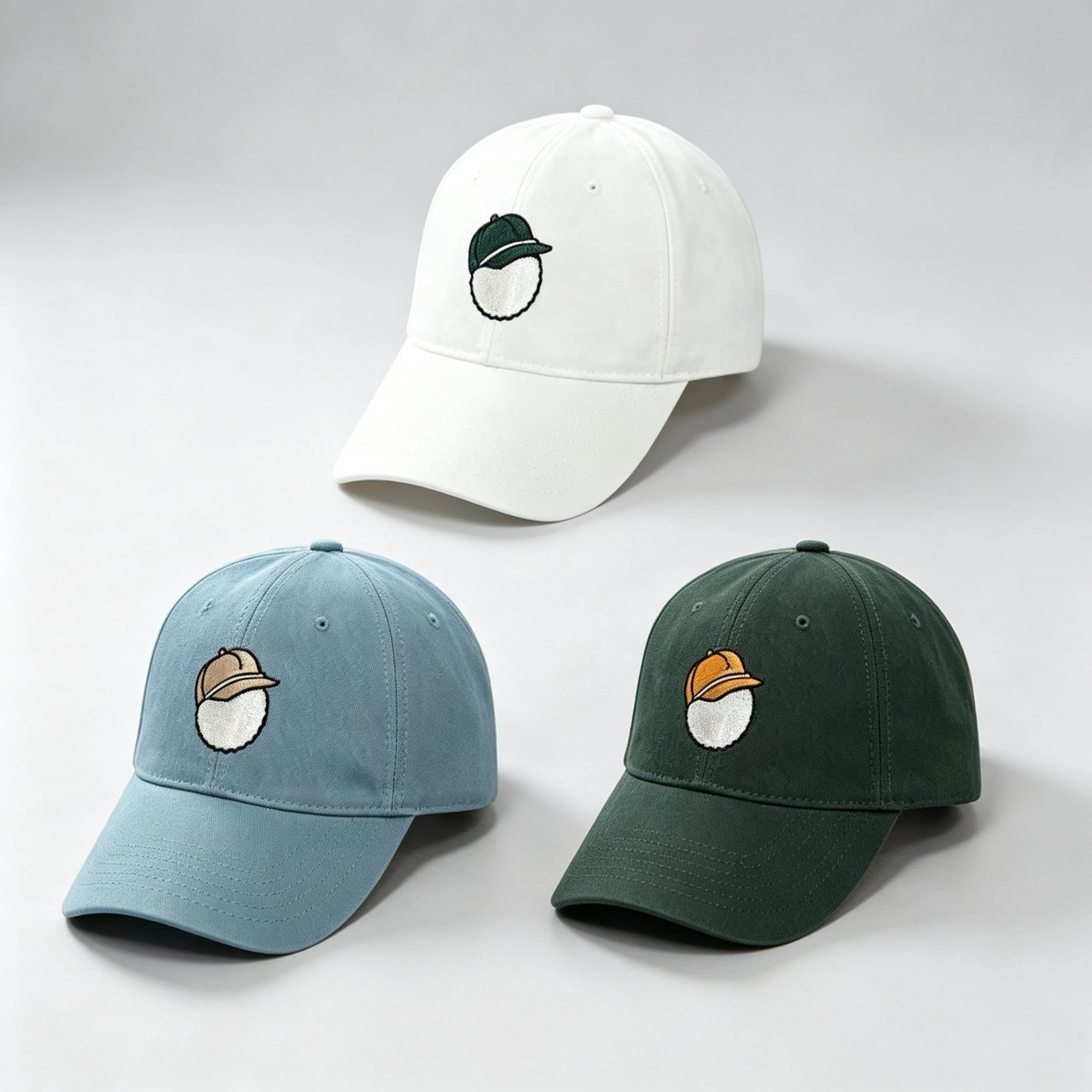 Embroidery Hat Machine - Classic Embroidered Golf Baseball Cap, UV