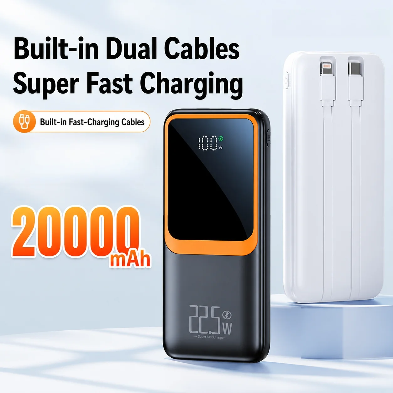 Power Bank 20000mAh External Large Battery