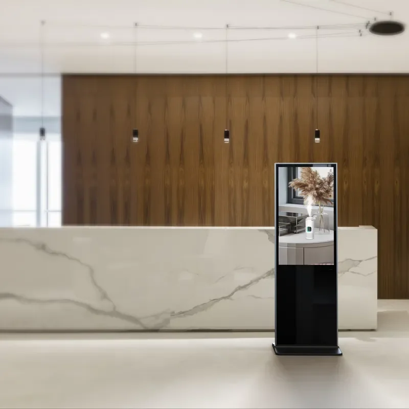 ISK-43 Hotel 2-in-1 Advertising Screen and Fragrance Diffuser Wall-mounted Aromatherapy Air Fragrance Atomization Essential