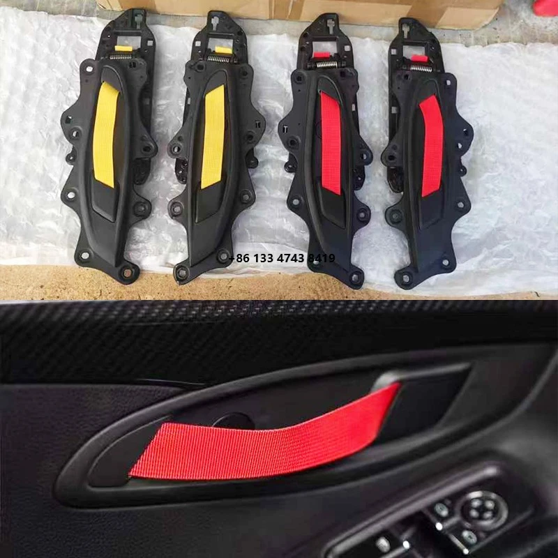 

2011-2019 Automotive Interior Modified Door Handle Upgraded Rail Type Nylon Strap Replacement Handle for 911 991