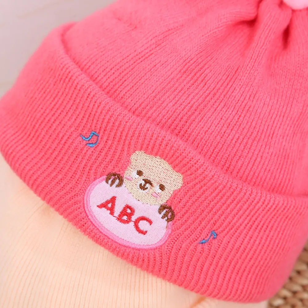 Cute Breathable Hat 0-6 Months Thickened Cotton Hat Super Soft Pullover Hat Autumn
