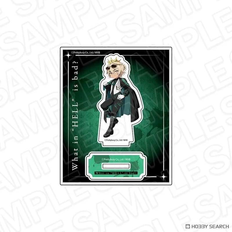 Game What in HELL Is Bad? Desktop Ornament Exquisite Product 10CM Acrylic Stand Model Plate Character Merchandise