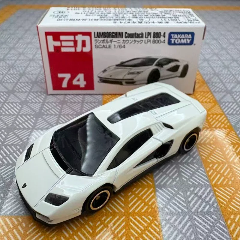 Takara Tomy Tomica No.74 Lamborghini Countach LPI 800-4 1:64 Diecast Alloy Sports Car Model Mini Vehicle Collection Toy Gift