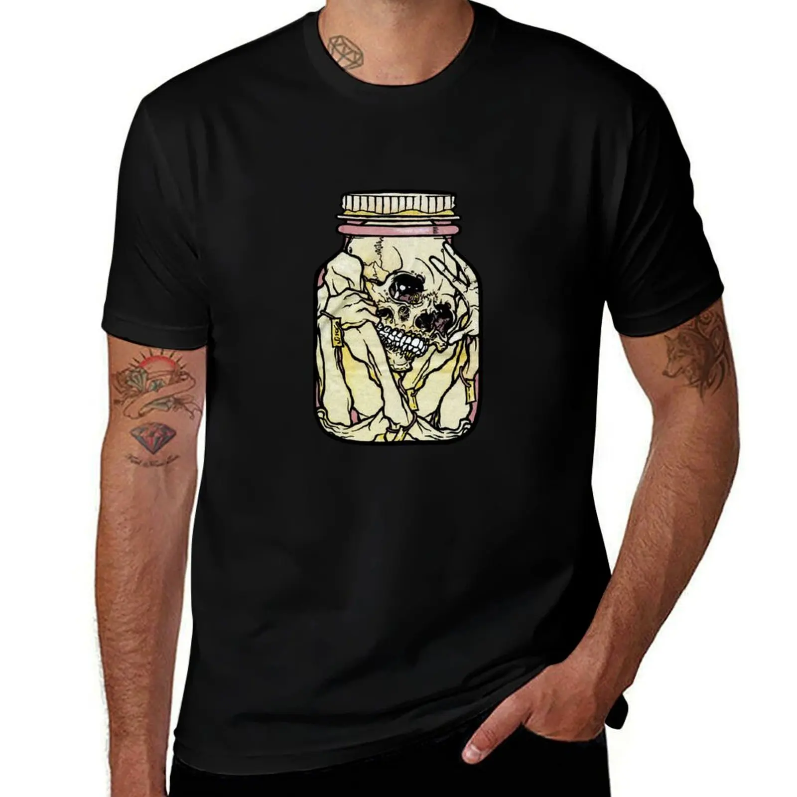 

Pushead Jar Of Puss T-Shirt Man t-shirt funny meme t-shirts oversize t-shirts man mens fashion