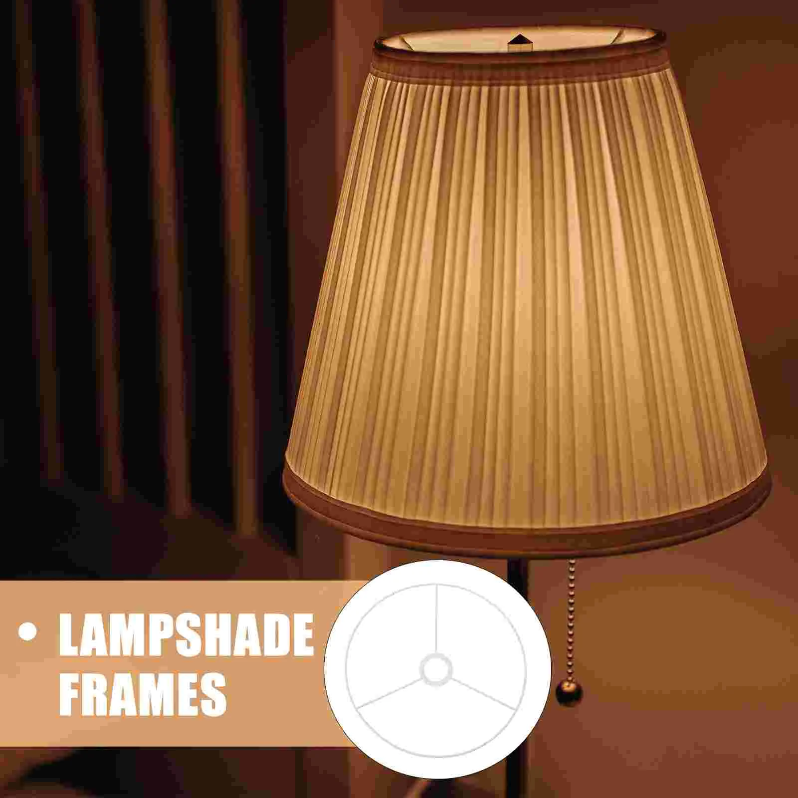 E27 Standard Lampshade 30cm Metal Lampshade Frame Steel Ring For Lamp Shade Round Vintage Lamp Shade Frame Lampshade Holder Ring