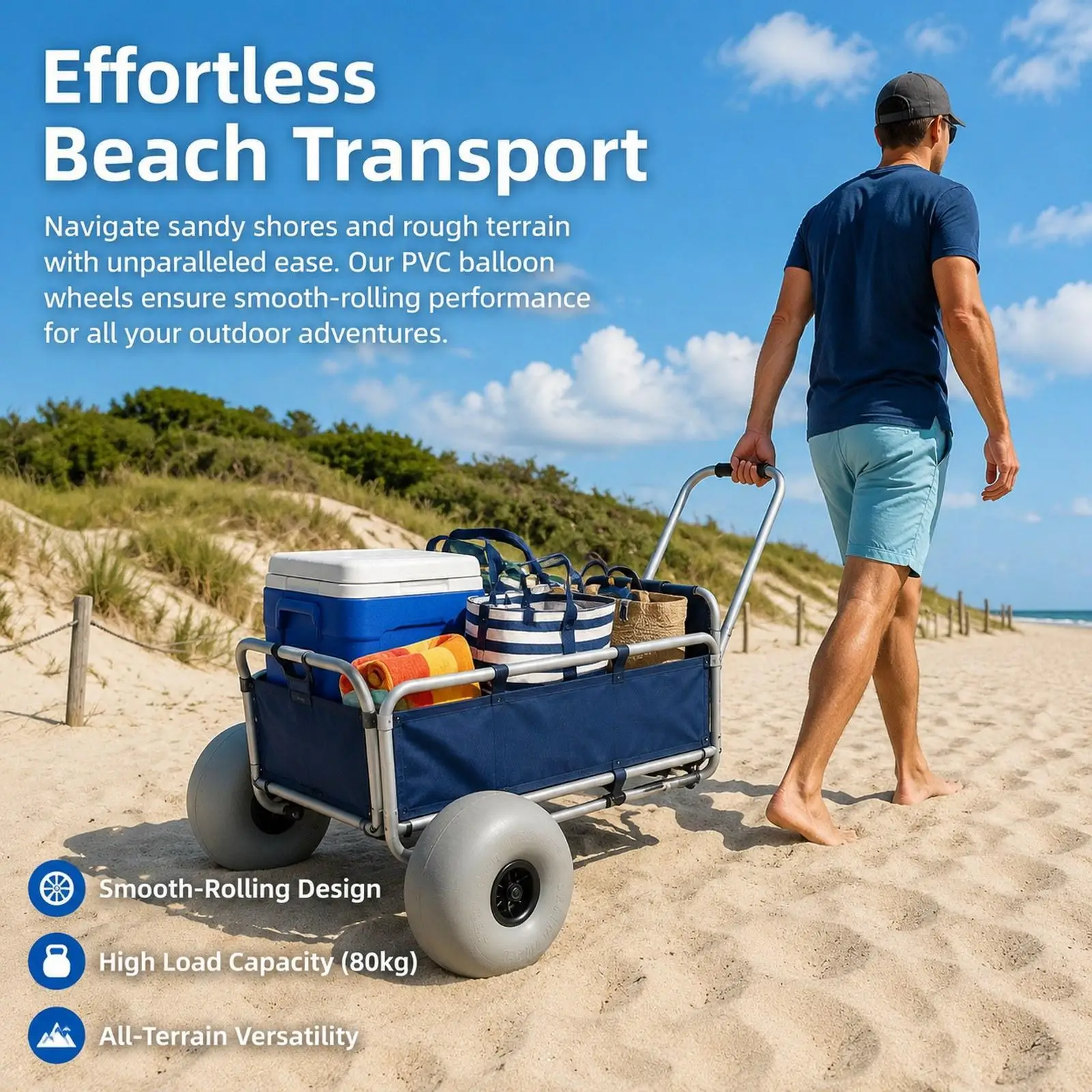 universal-fit-balloon-wheels-pvc-high-performance-beach-cart-sand-wheel-for-dinghy-camping-trolley