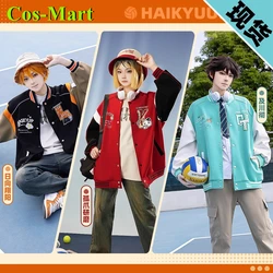 Cos-Mart Game Haikyuu!! Oikawa Tooru/Hinata Shoyo/Kozume Kenma Hoodie Coat Uniform Jacket Men's Top New Hallowmas
