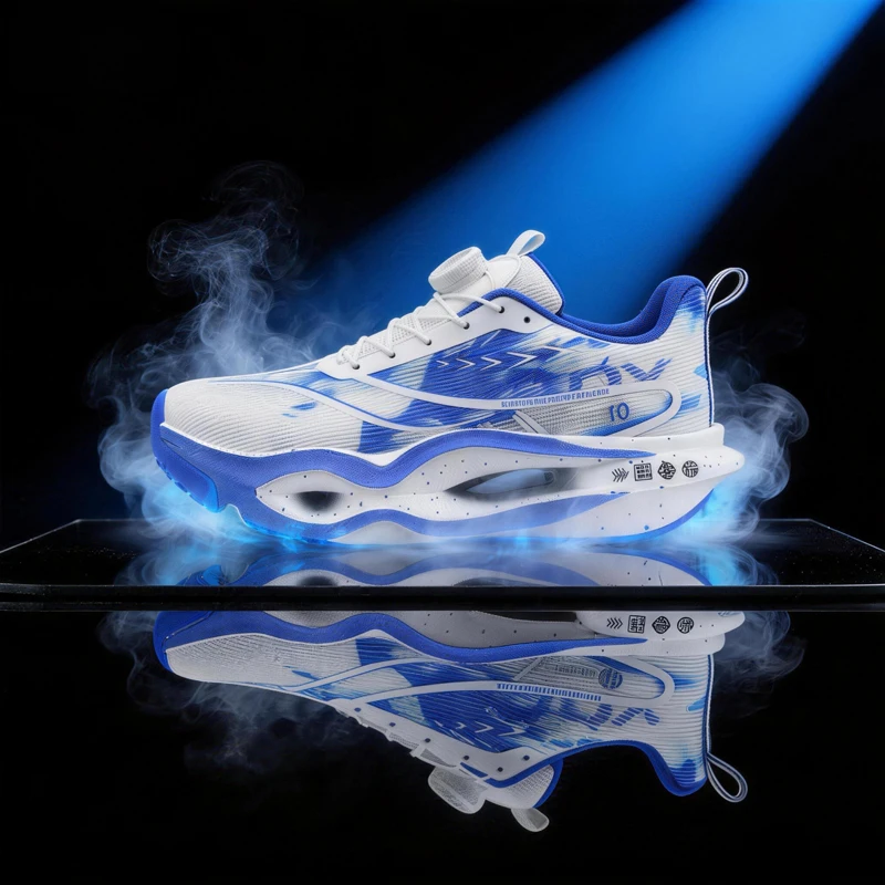 Men Carbon Plate Running Shoes Professional Marathon Athletic Sneakers Shock‑Absorbing Non‑Slip Sports Shoes for Training Racing - view 2