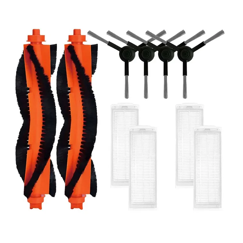 Hauptwalzenbürste Seitenbürste HEPA-Filter Vakuum Ersatz Ersatzteile für WYZE Robot WVCR200S-A58E