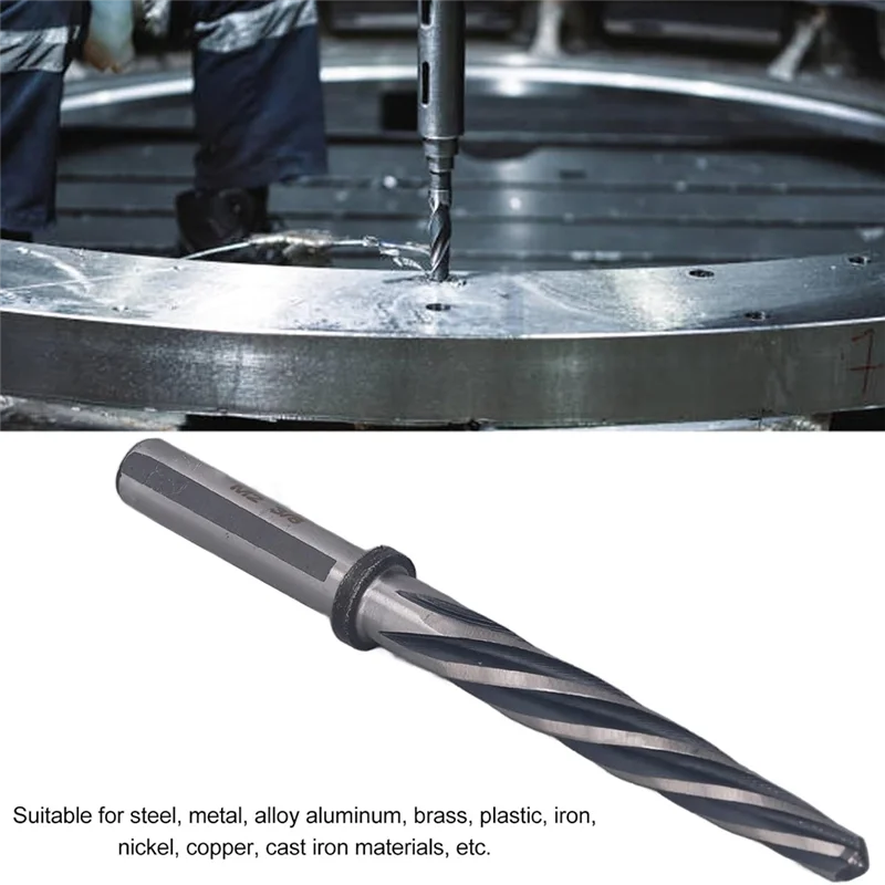 

ABUP-Versatile Taper Bridge Reamer For Accurate Metalwork 3/8 Inch 6542 & M2 HSS For Automotive Maintenance & Engineering