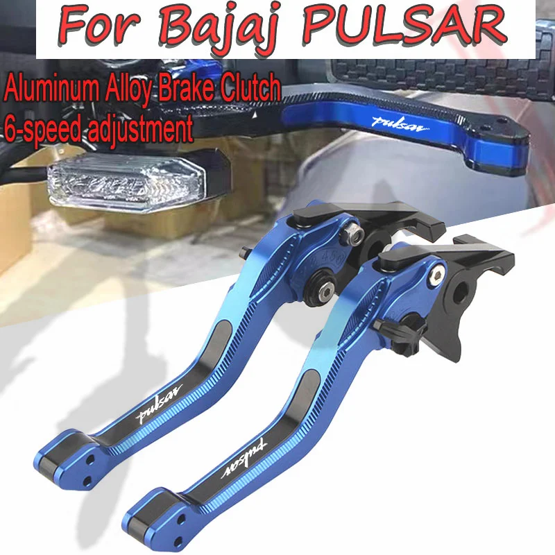 For Bajaj Pulsar ROUSER NS/RS/AS NS200 RS200 AS200 NS180 Motorcycle 5D Brake Clutch Levers Adjustable Folding Handle Lever byFON