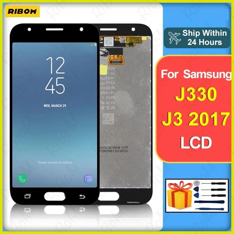 

New For Samsung Galaxy J3 2017 LCD SM-J330G J330F Display Touch Screen Digitizer For Samsung J330 J330F/DS LCD