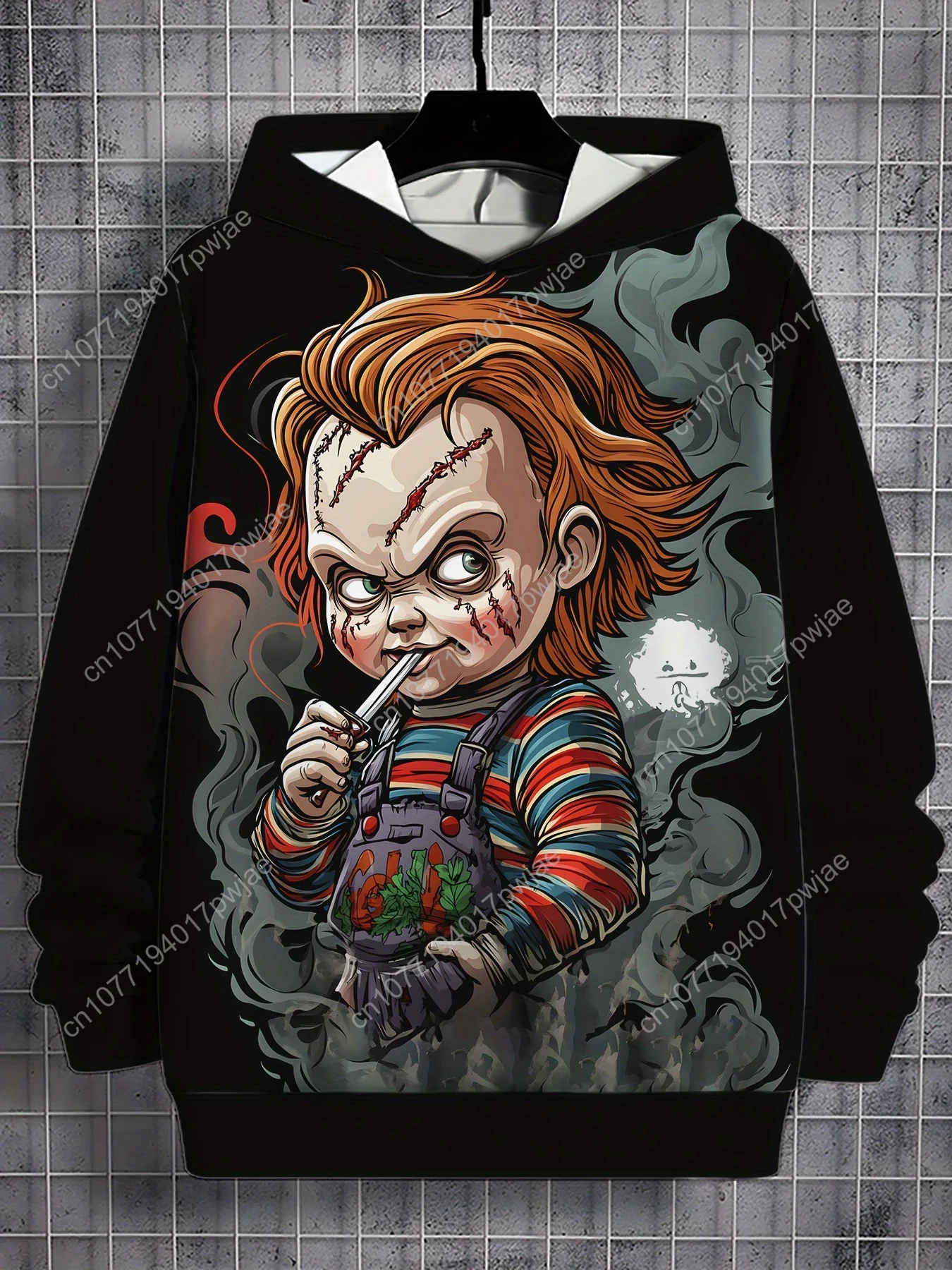 New Cool Guy Funny clown 3D printed Men's casual long sleeve hoodie, Men's spring and autumn hoodie, Men's hoodie top, hoodie, c