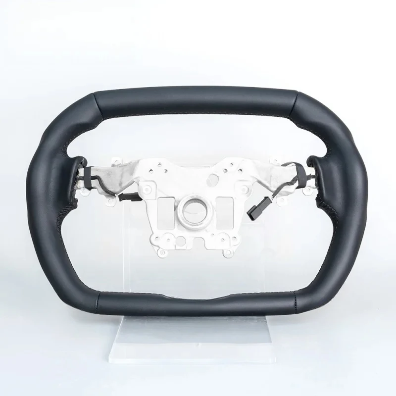 Picture 4: Fit For 2024 Model  Full Leather Steering Wheel Modified Accessories