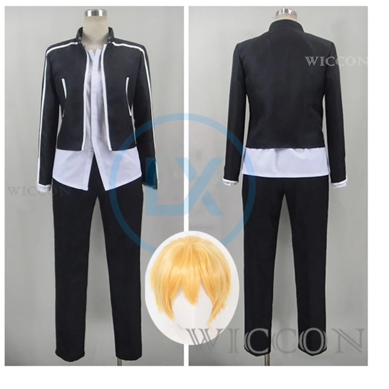 Anime Game Fate/stay Night Fate/Grand Order Gilgamesh Cosplay Costume Wig King Girugamesshu Casual Uniform Mens Carnival Suit