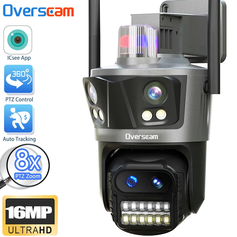 16MP 8K Wifi Ip Cam…