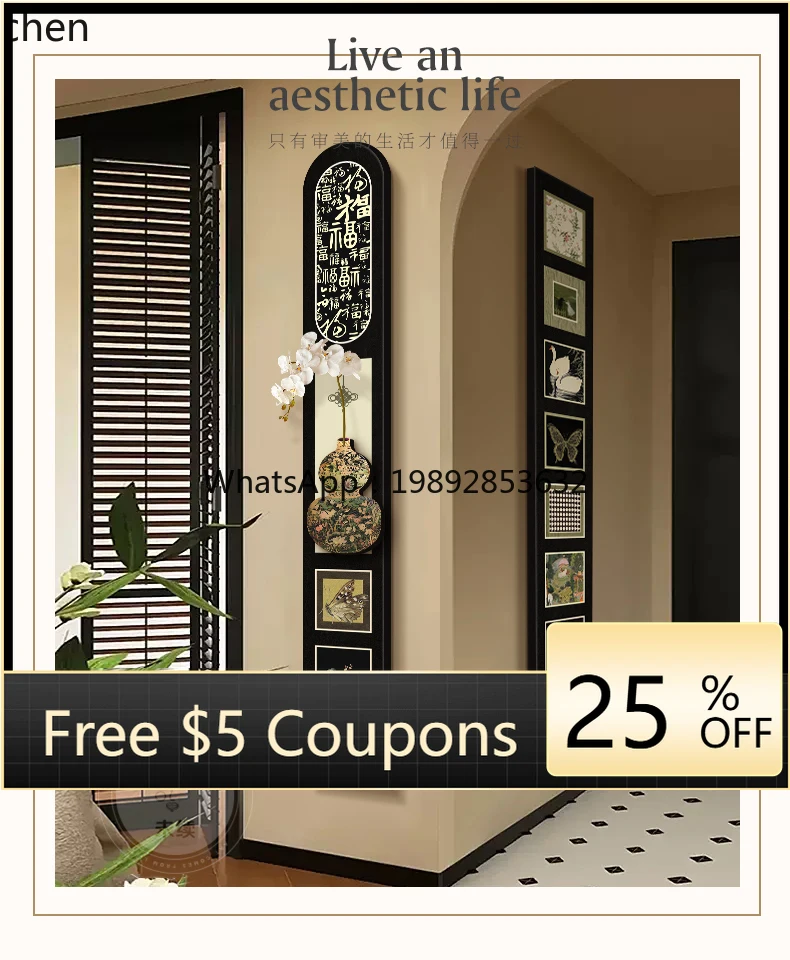 

zz Entrance Hallway Decorative Painting Opposite Door Corridor Aisle Hanging Painting