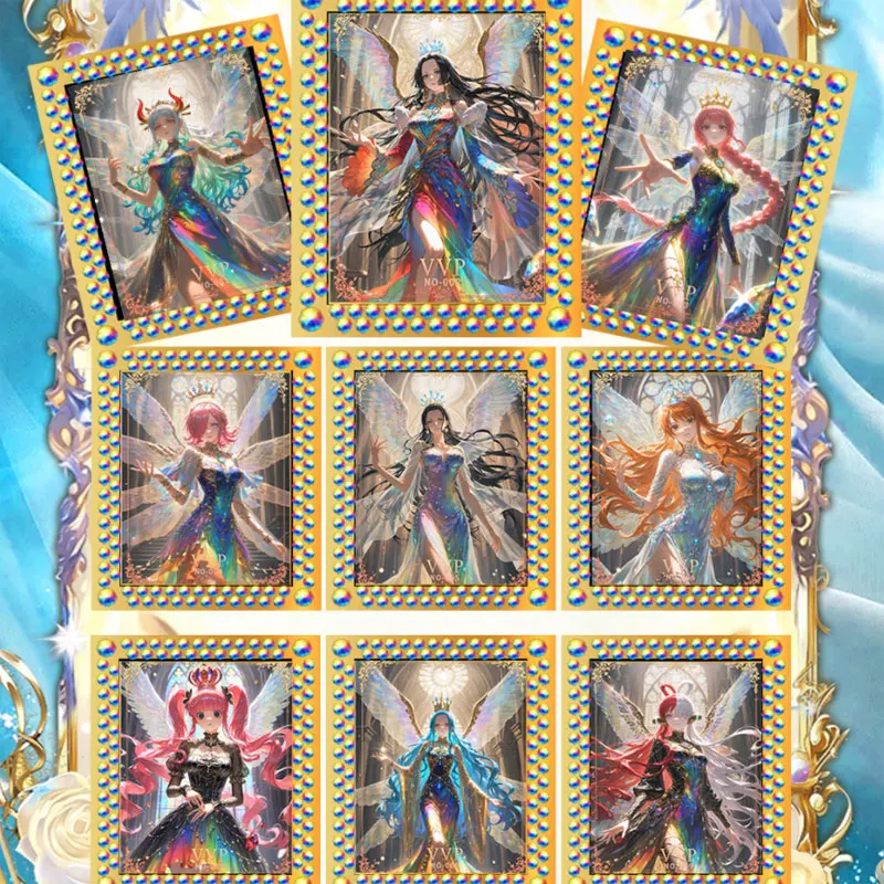 2025 Lastest Wholesale Wenka Culture One Piece Collection Waifu Card Boa Yamato Acrylic Card Nami Popular Trading