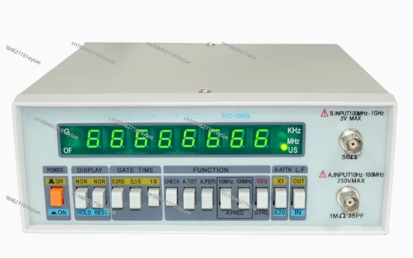 TFC-2700L Multi-Functional High Precision Frequency Meter 8 LED Display Instrument 10HZ-2.7GHZ High Resolution Frequency Counter