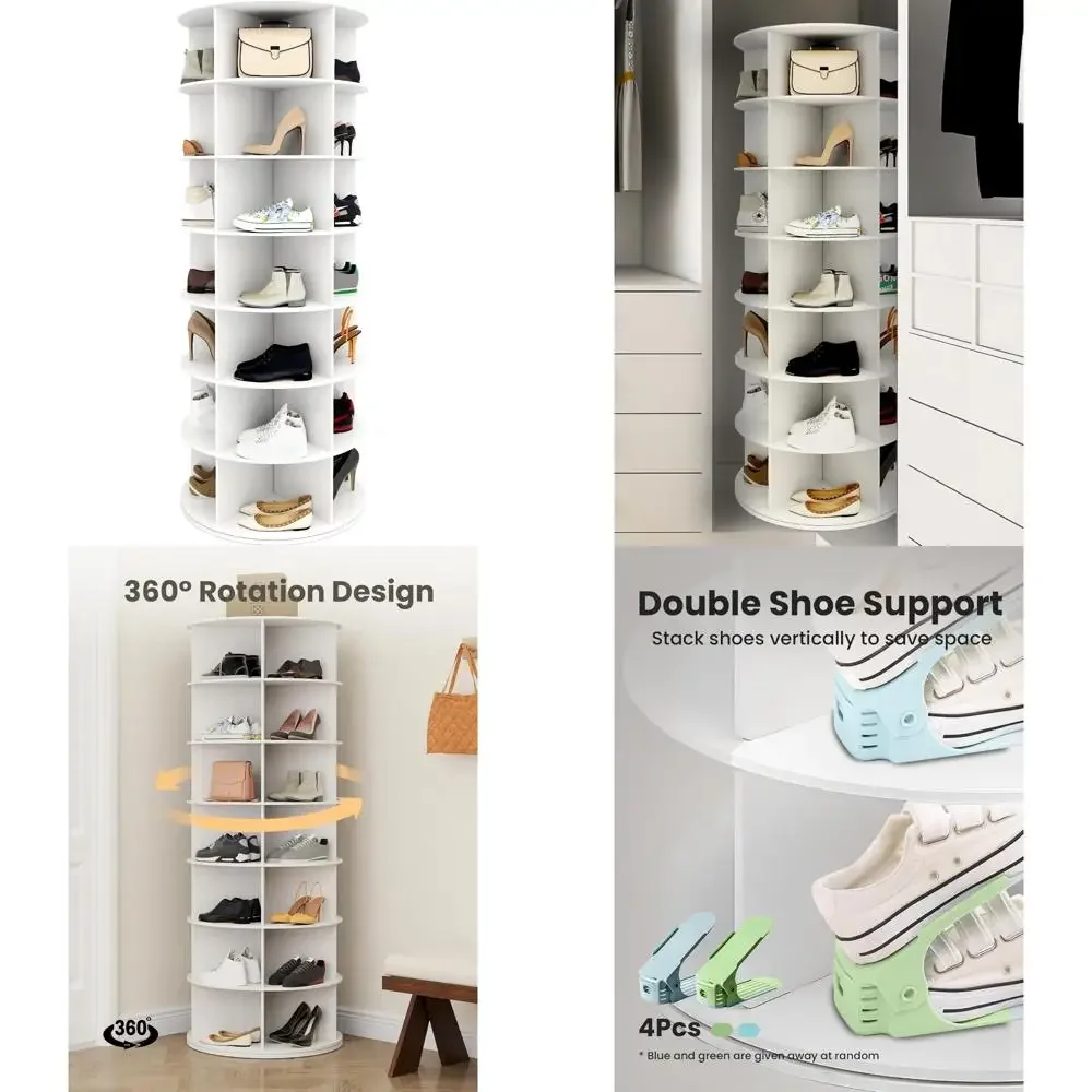 El Zapatero Circular: Una Solución Práctica para Organizar tu Ropa y Accesorios