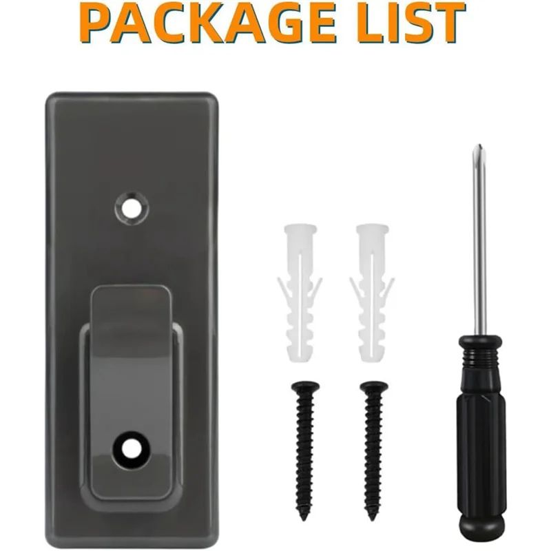 A01M-Wall Mount Holder For Shark Rocket HV300 HV320 Upright Vacuum, Replace Parts 390FFJH380 / 416FFJV300 With Screwdriver