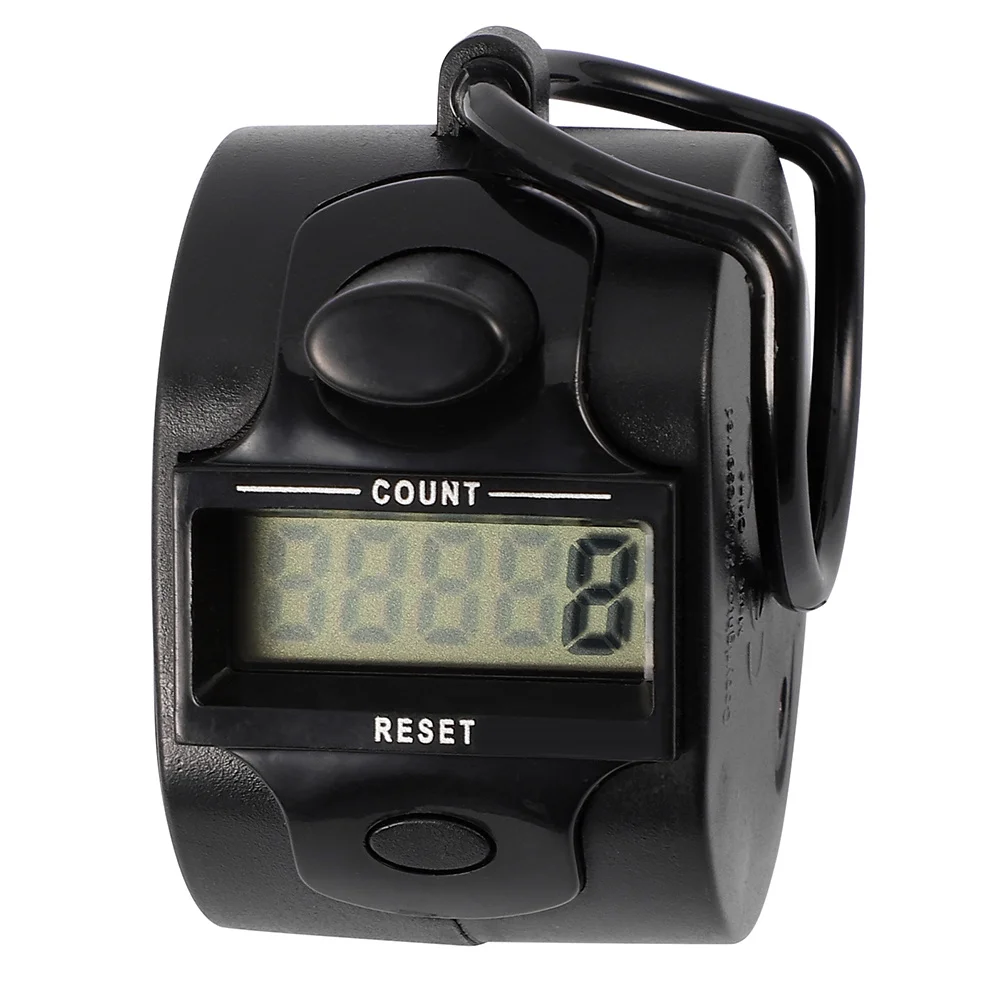 

2pcs Manual Counter 5-Digit Digital Counter Up To 99999 Portable Compact Design Electronic Tally Counters For Team Sports