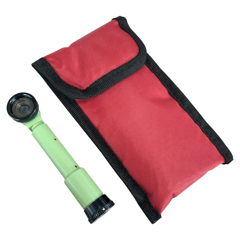 Green Elbow Diagonal Eyepiece for Leica TS02 TS02 Plus, for GEOMAX ZT20 ZT30 ZT15R PRO Total Station Surveying Optical Glass