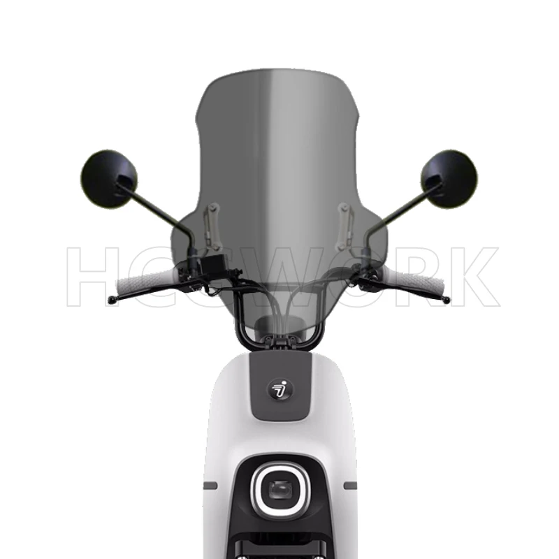 

Electric Scooter Accessories Windshield Hd Transparent Heighten for Ninebot B65 Niu M+