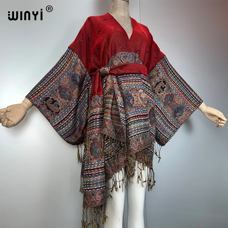WINYI Kimono Maxi Mantel Afrik – Street Fashion Kimono Bewertung und Preis