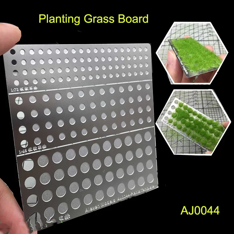 Alexen Models RocKit AJ0044, устройство сцены модели, обычная доска для посадки травы (1/72, 1/48, масштаб 1/35), инструмент для изготовления моделей хобби Alexen Models RocKit AJ0044, устройство сцены модели, обычная доска для посадки травы (1/72, 1/48, масштаб 1/35), инструмент для изготовления моделей хобби