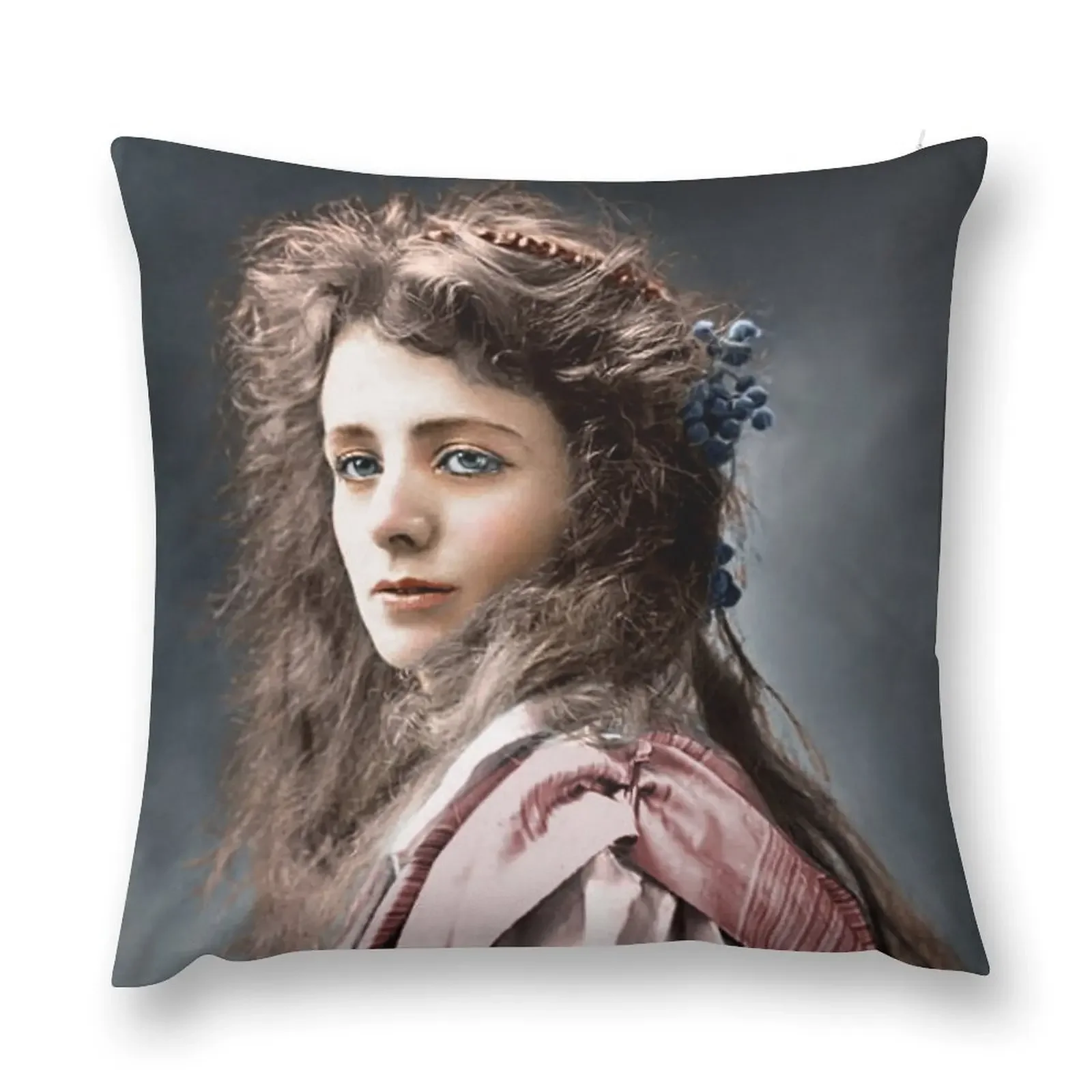 

Maude Adams 1872-1953. From the collection Most Beautiful Women of the late 19th and early 20th c. Throw Pillow