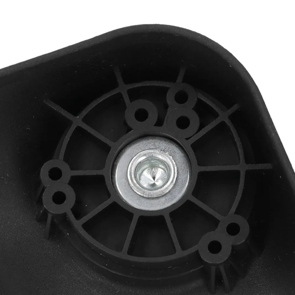 

2 Pcs Silent Shock Absorbing Luggage Wheels 360 Degree Rotating Double Row Universal Wheels Matching Screws