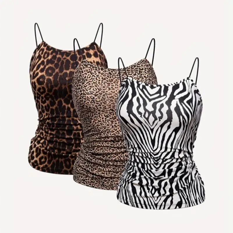 

Новинка 2023 года, трансграничный комплект из 4 предметов, сложенные цветные топы с ремешками, универсальный женский профессиональный брючный костюм на высоком каблуке