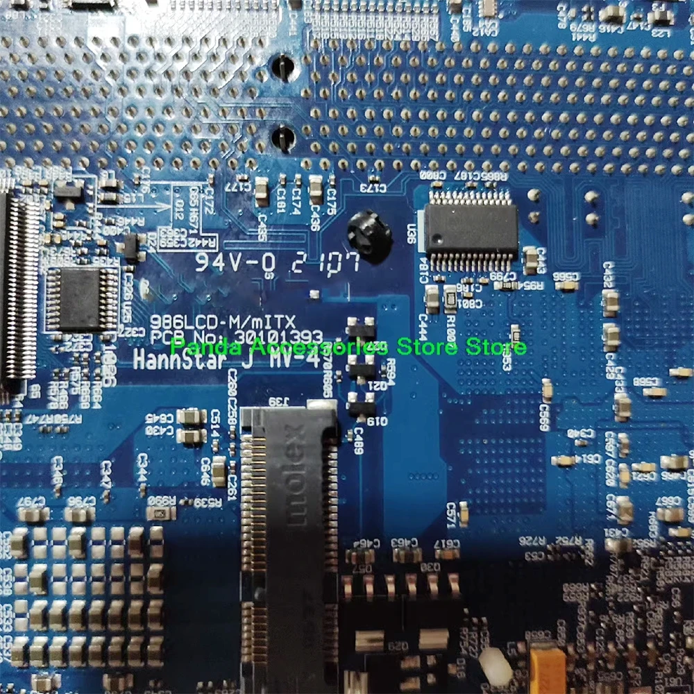 Placa-mãe de computador industrial 986LCD-M/mITX