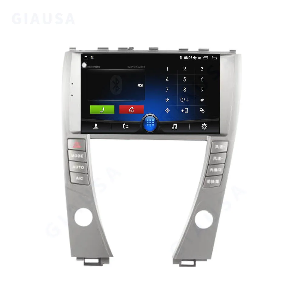 Tesla Style Android 13 8+128G Car Radio Stereo Video Player For Lexus ES ES240 ES300 ES330 ES350 2006-2012 GPS Wireless CarPlay