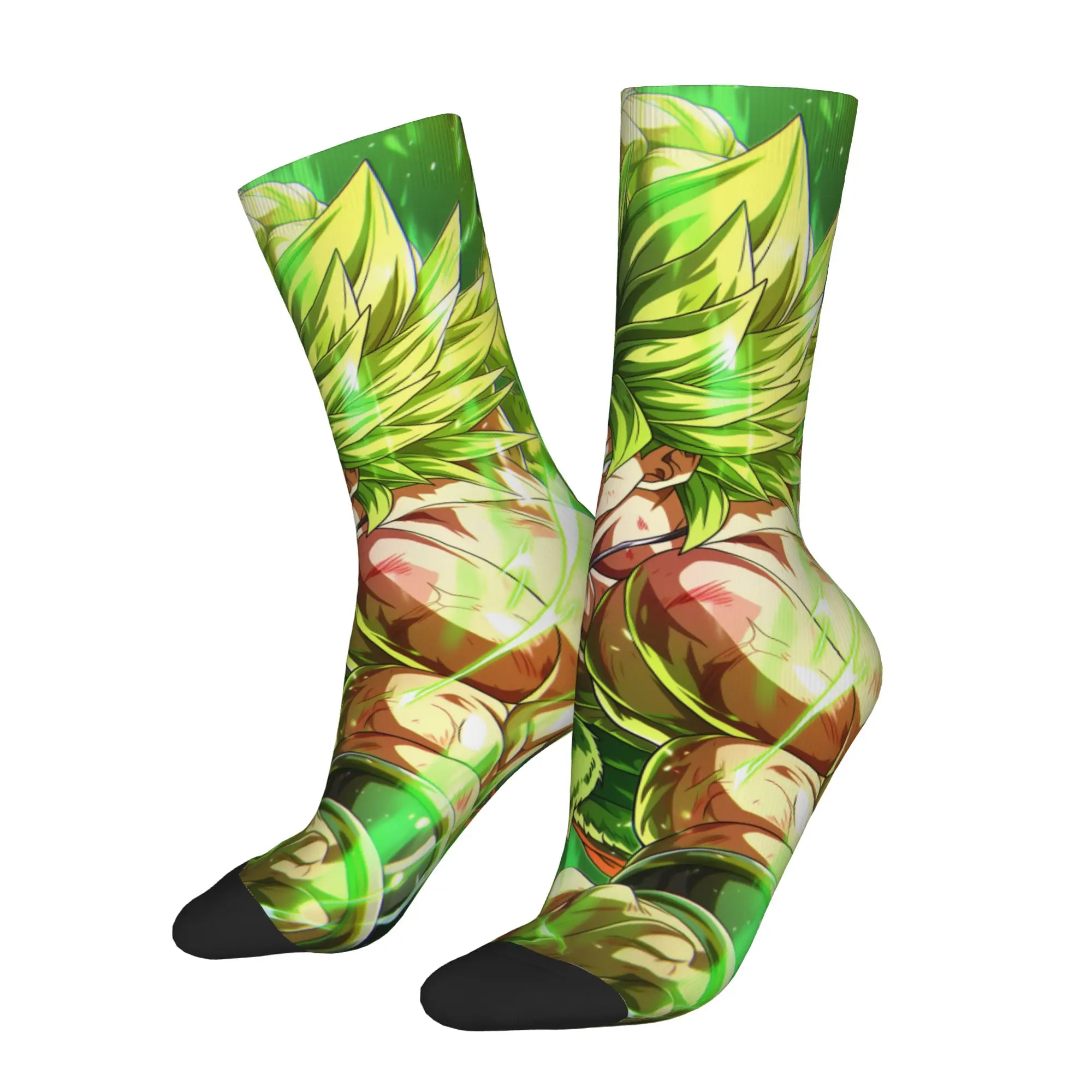 1 Pair Funny Sock Dragon Ball Broly (3) Hip Hop Quality Pattern Printed Men Socks Novelty Men's Socks