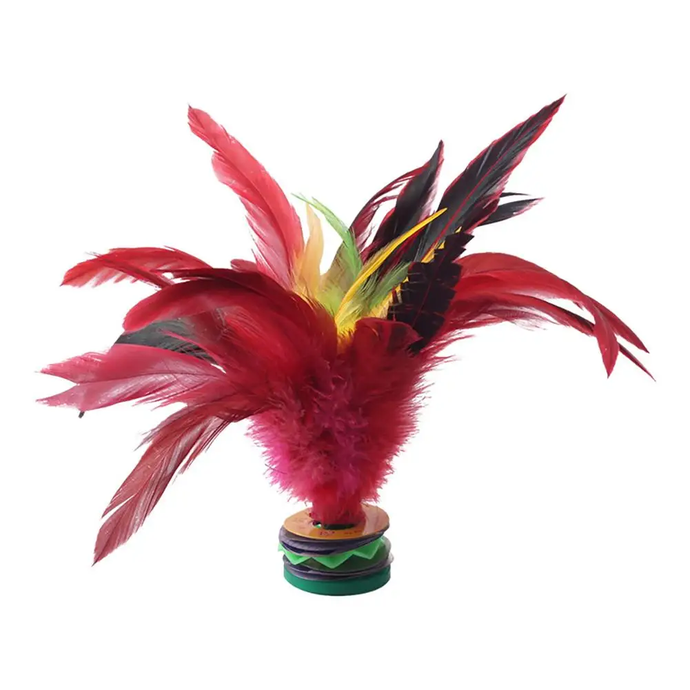 

20cm Chinese Jianzi Feathers Shuttlecock Portable Fitness Entertainment