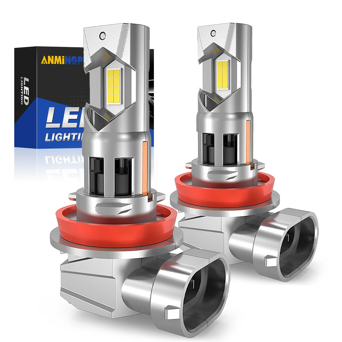 

H11 H8 H9 LED Headlight H16JP Led Headlamp Bulb Super Bright 6500K Canbus 9005 HB3 9006 HB4 Mini Led Light Plug&Play with Fan