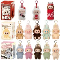 Labubu The Monsters Heartbeat Macaron Enamel Face Blind Box Pvc Figurine Tabletop Ornament Kawaii Doll Kid Christmas Gift