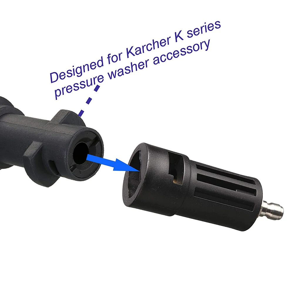 Questo adattatore Premium prevede compatibilità tra vari accessori e la tua fiducia per apparecchiature di lavaggio elettriche