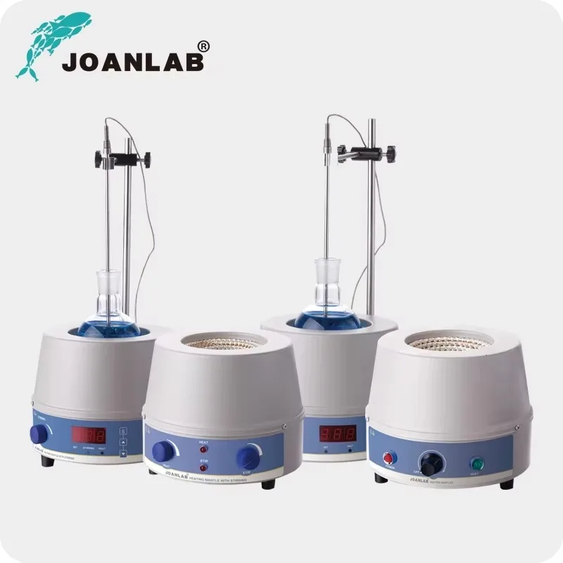 HMS Heating Mantle  Lab Electric Heating Mantle with Magnetic Stirrer Adjustable Thermostat Digital Display for Distillation