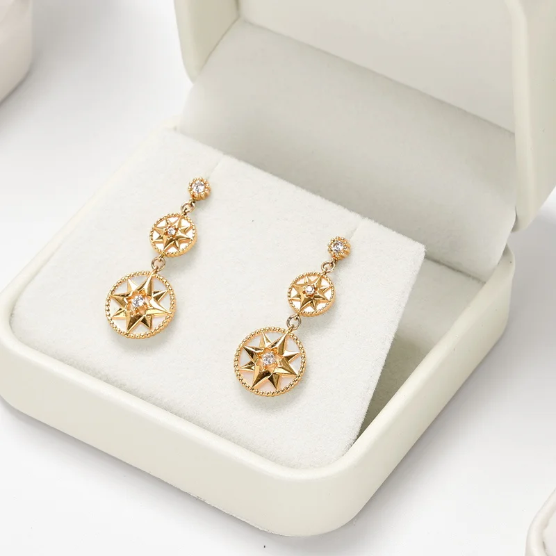 Oirlv Jewelry Box Jewelry Organizer Ring Earrings Necklace Pendant Bracelet Storage Box Packaging Box Gift Case for Wedding